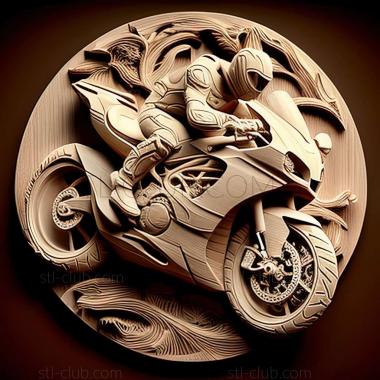 3D мадэль Ducati ST (STL)